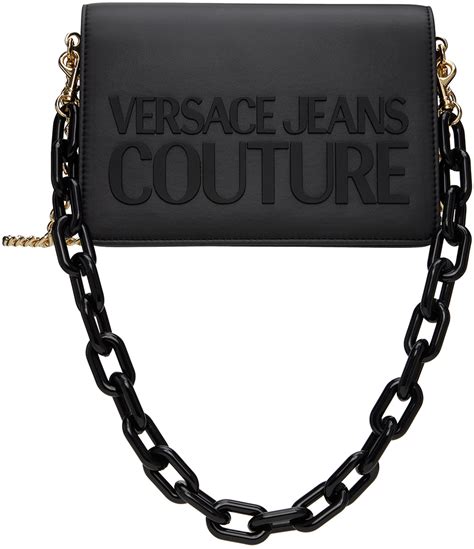 versus versace belt print jeans|versace jeans couture crossbody bag.